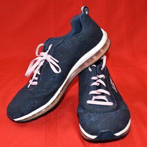 Skechers Skech Air Cooled Women's  Memory Foat Size 9 Navy Blue